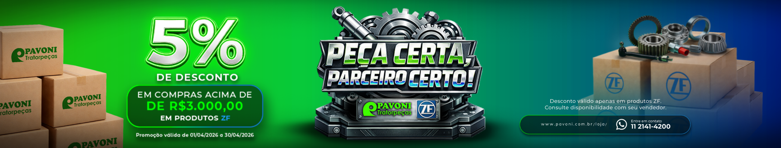 PEÇA CERTA, PARCEIRO CERTO