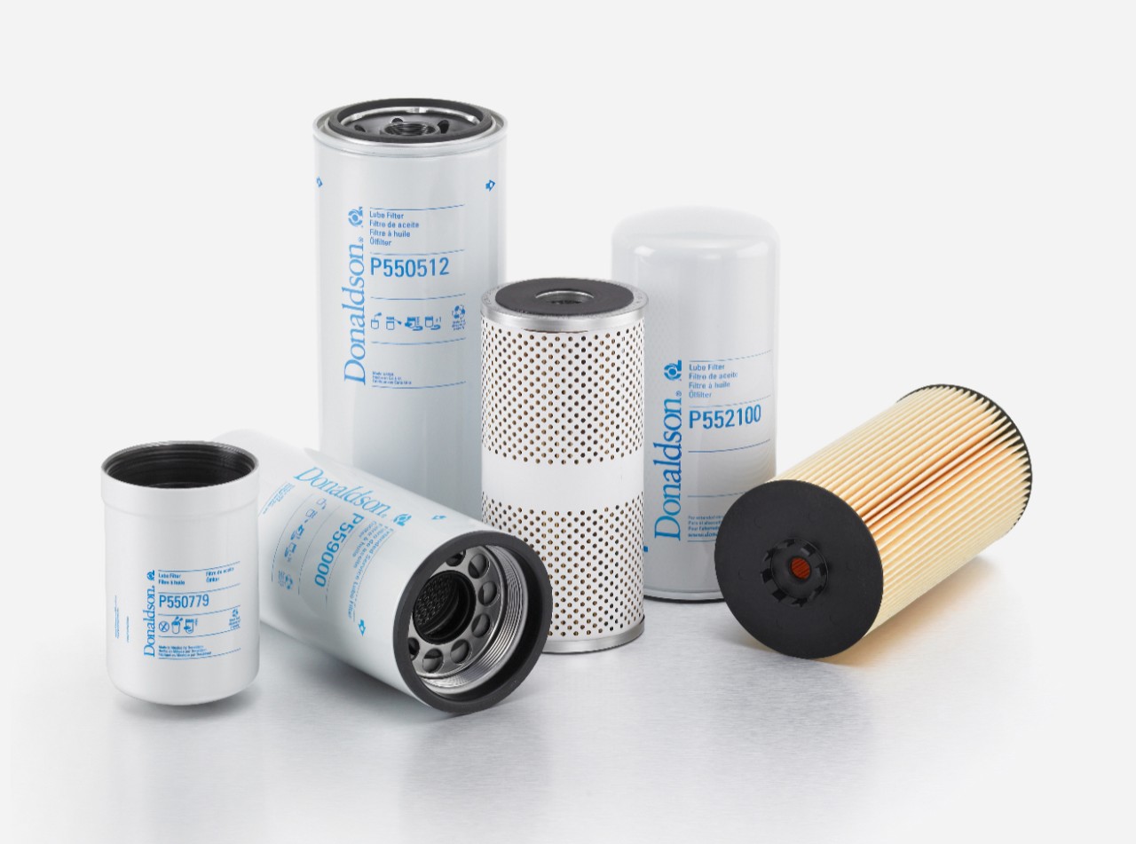 Filtros Donaldson — Linha Amarela