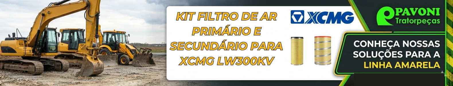 Kit Filtro De Ar Primário E Secundário XCMG LW300KV