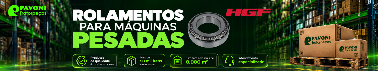 Rolamentos HGF: Mais de 6.000 acabaram de chegar.