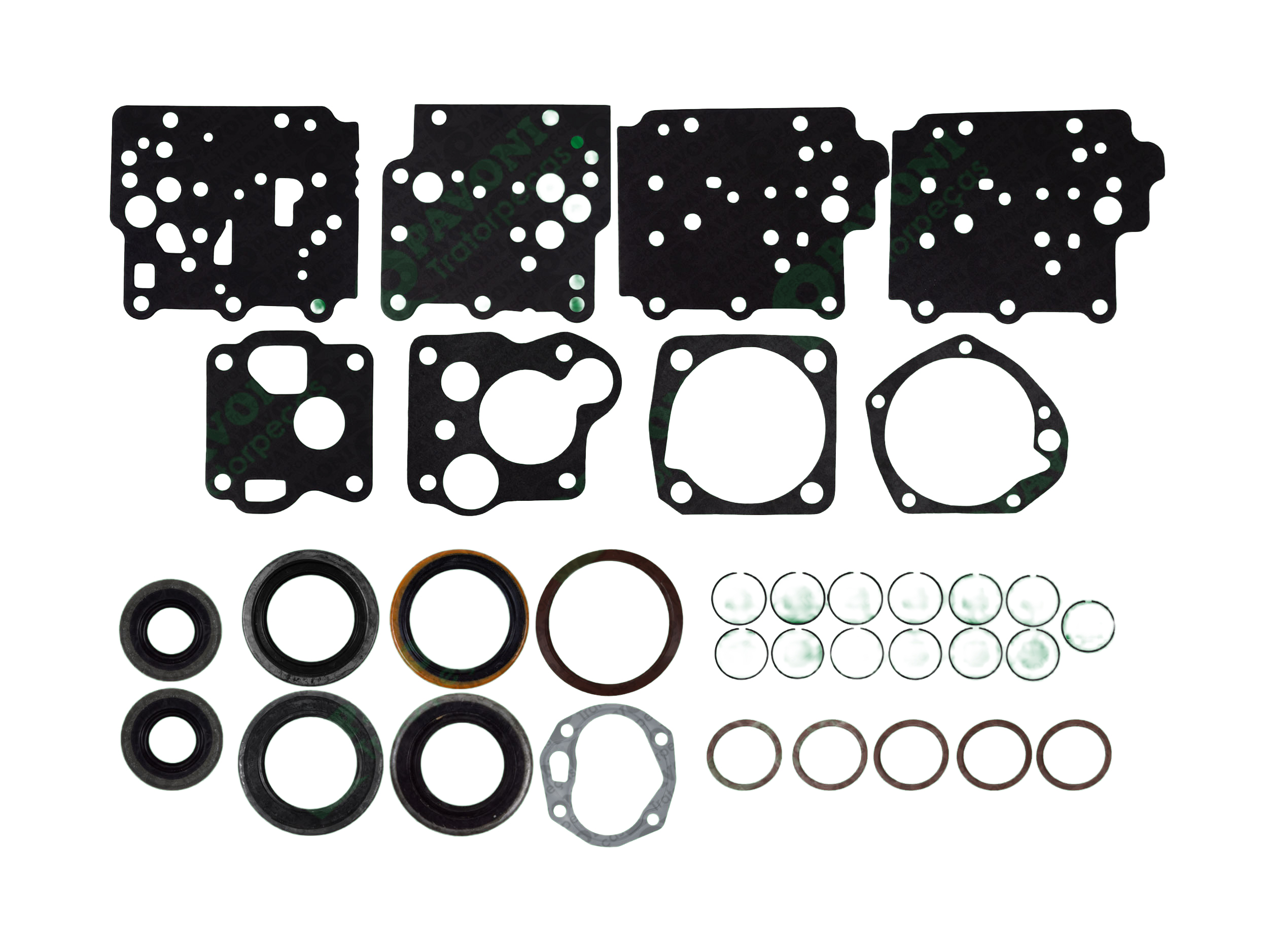 KIT.VED.TRANS.COM ANÉIS DE AÇO