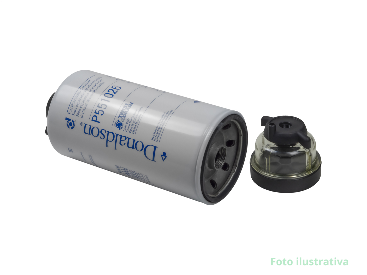 Ângulo 2 - KIT DE FILTRO COM COPO - Ref: 01292404 - Linha HAMM