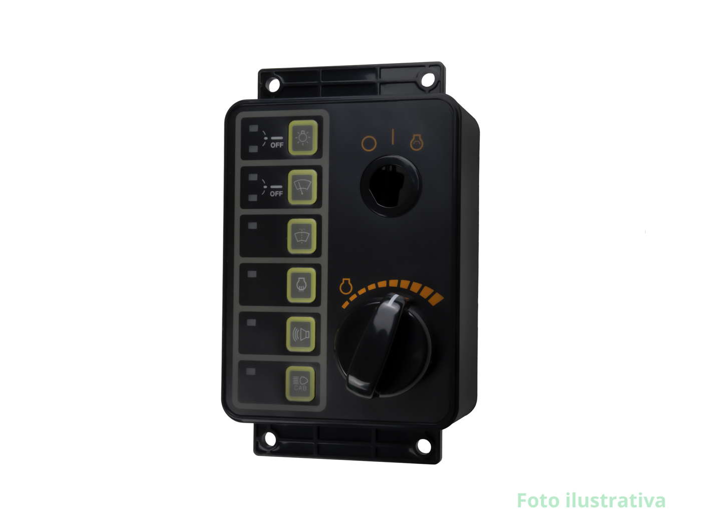 Ângulo 2 - PAINEL CONTROLE - Ref: 21N820501 - Linha HYUNDAI