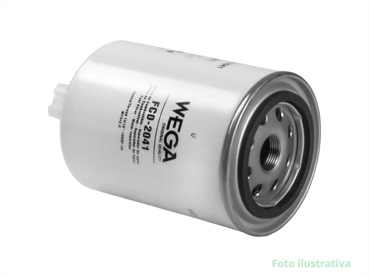 Ângulo 2 - FILTRO COMBUSTIVEL - Ref: 0986450713 - Linha BOSCH
