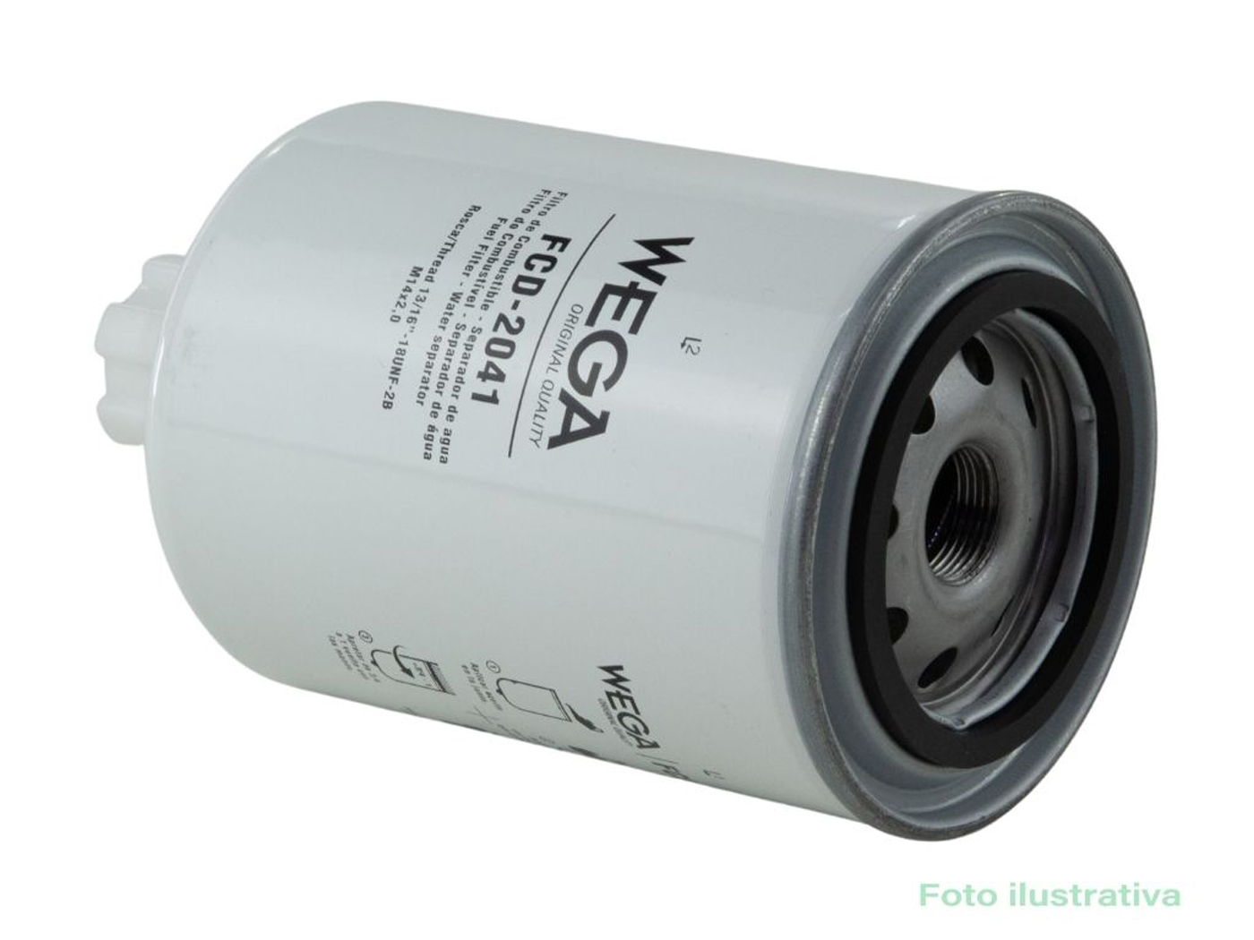 Ângulo 4 - FILTRO COMBUSTIVEL - Ref: 0986450713 - Linha BOSCH