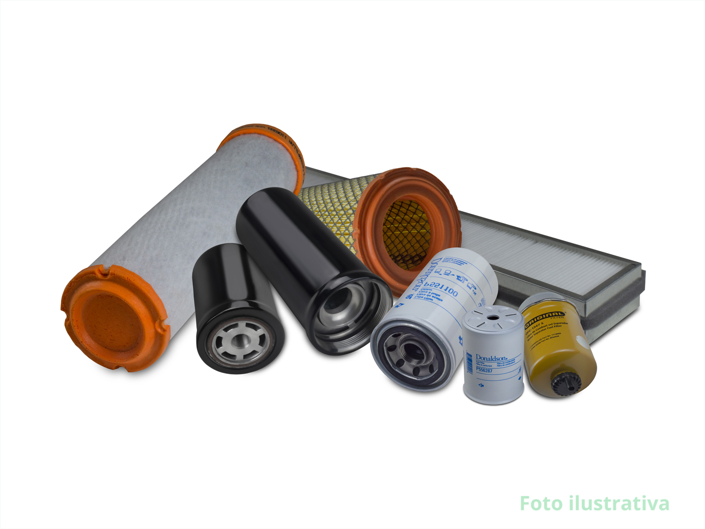 Ângulo 2 - KIT FILTROS 580N TURBINADA - Ref: KIT FILTROS 580N - Linha CASE