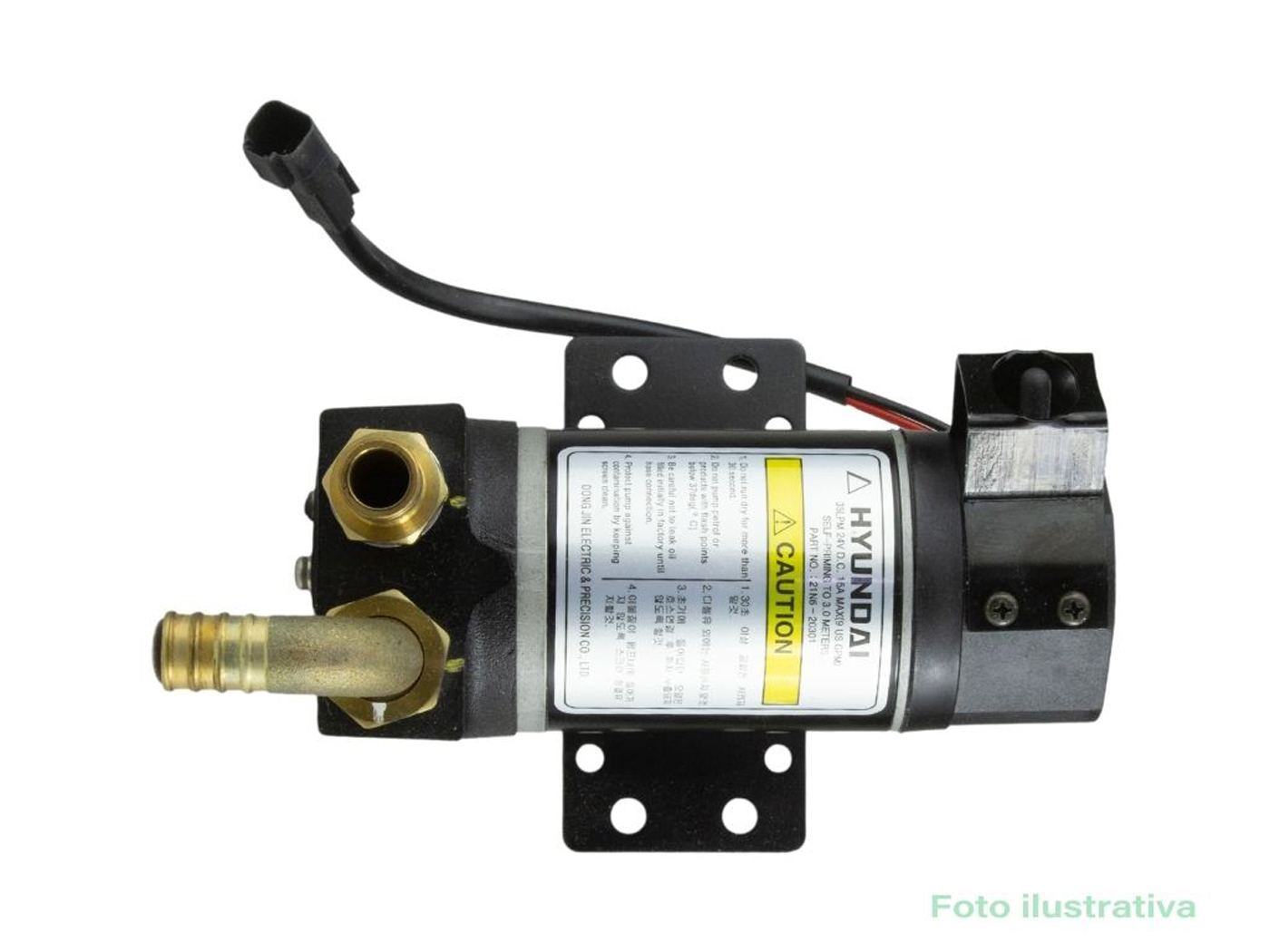Ângulo 2 - BOMBA DE COMBUSTIVEL - Ref: 21N6-20300 - Linha HYUNDAI