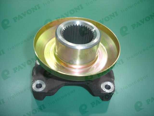 Flange 34 estr. aço c/ defletor