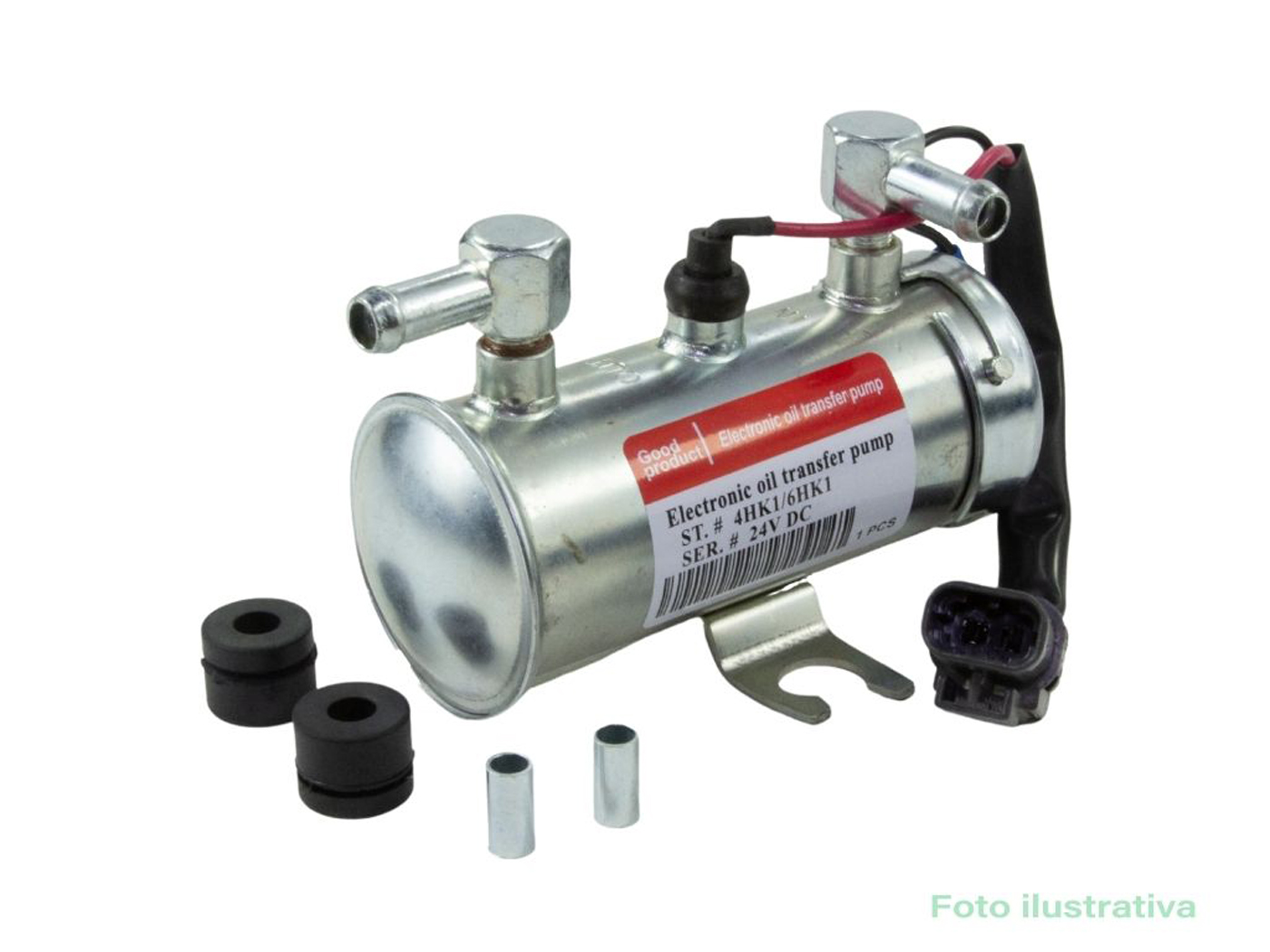 Ângulo 13 - BOMBA DE COMBUSTÍVEL 24V - Ref: 17/926100 - Linha JCB