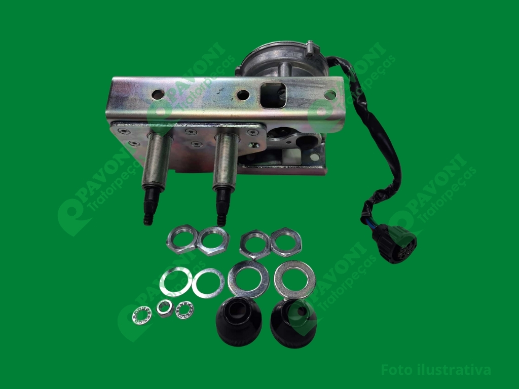 Motor do limpador conector redondo