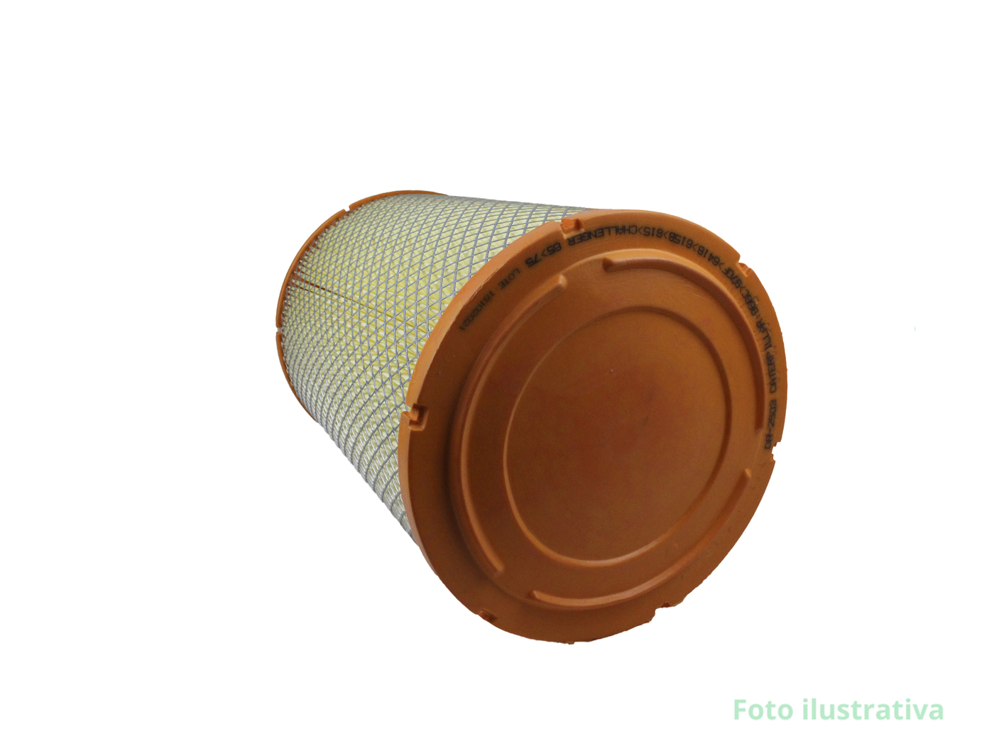 Ângulo 4 - FILTRO DE AR EXTERNO - Ref: 6001855100 - Linha KOMATSU