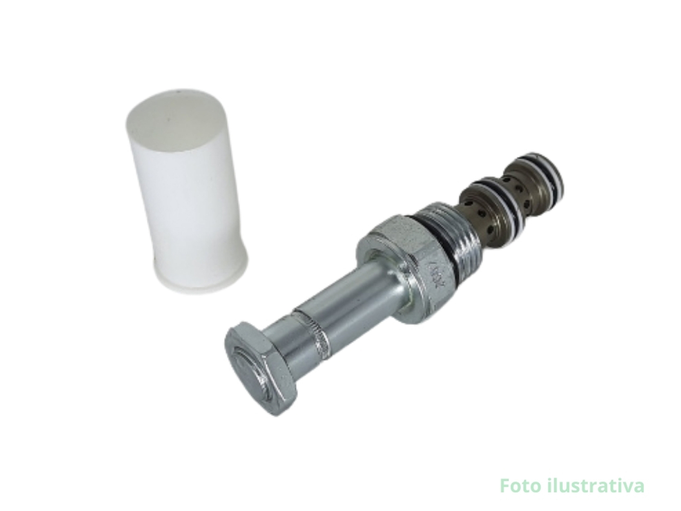 Ângulo 8 - VALVULA SOLENOIDE (SÓ VALVULA) - Ref: 8605066 - Linha CNH