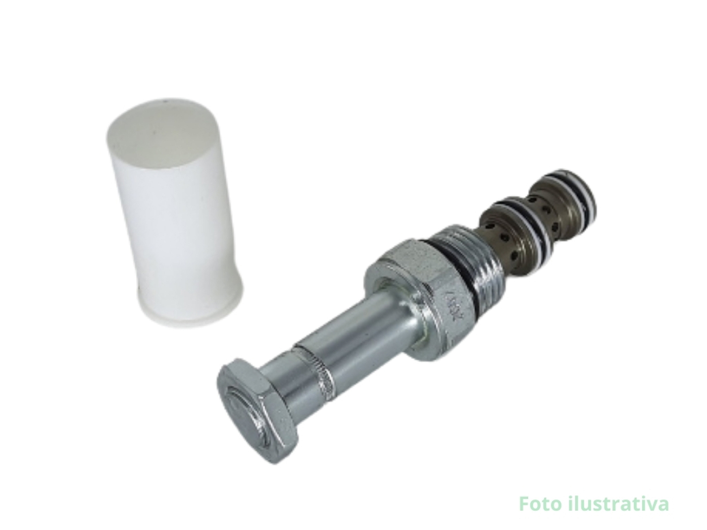Ângulo 9 - VALVULA SOLENOIDE (SÓ VALVULA) - Ref: 8605066 - Linha CNH