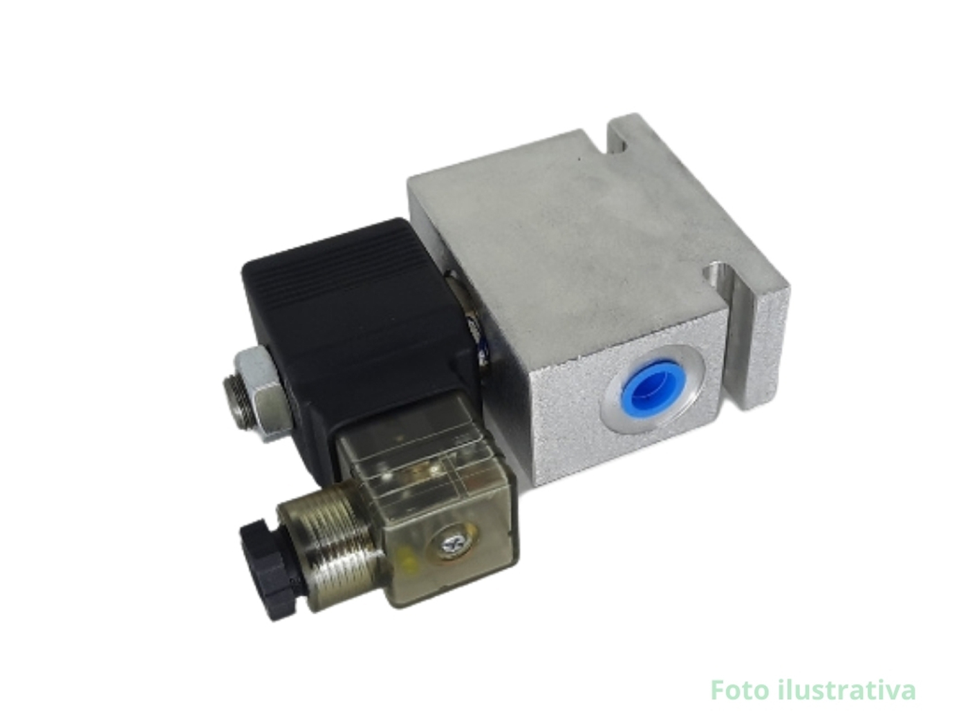 Ângulo 5 - BLOCO C/VÁLVULA SOLENOIDE DIRECIONAL - Ref: 00001625 - Linha OUTRAS