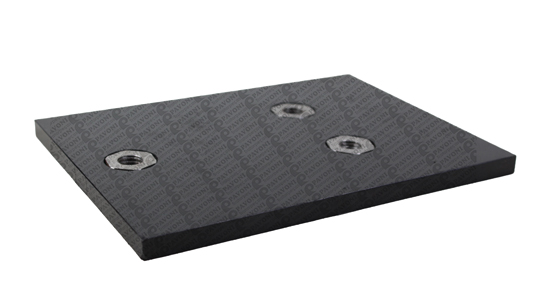 Placa de desgaste pp 10,0 mm
