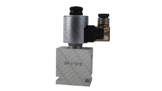 Bloco com valvula solenoide completo