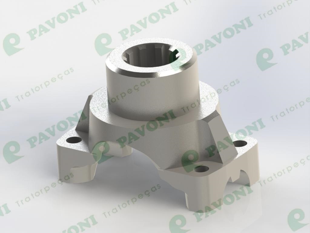 Flange 10 estrias
