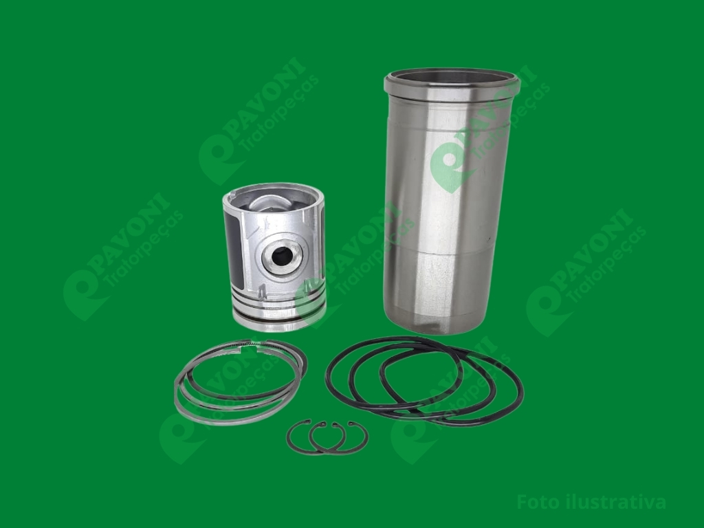 Kit camisa e pistão sem aneis
