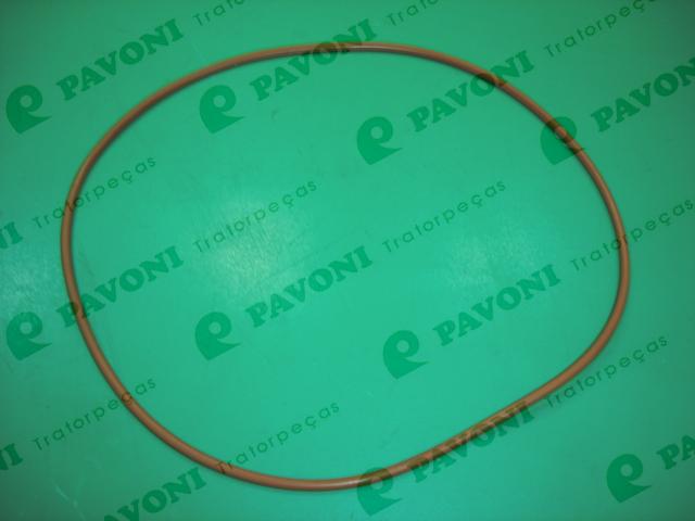 Anel viton redondo marron