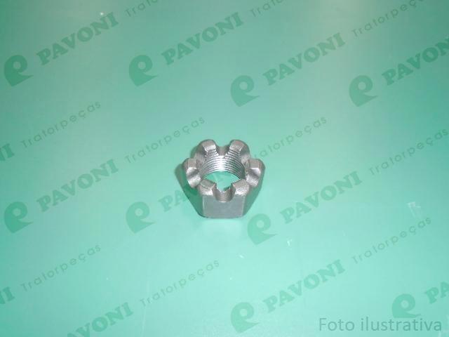 Porca castelo 14 fios
