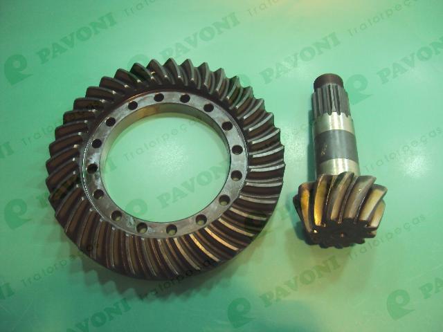 Coroa e pinhao  11x38 / 15 estrias