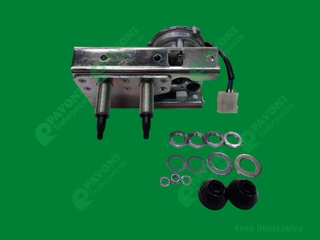 Motor do limpador conector quadrado