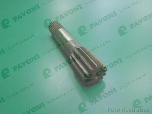 Eixo traseiro 13 dente x 29 estrias