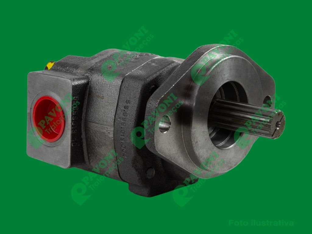 Bomba hidráulica motor aspirado