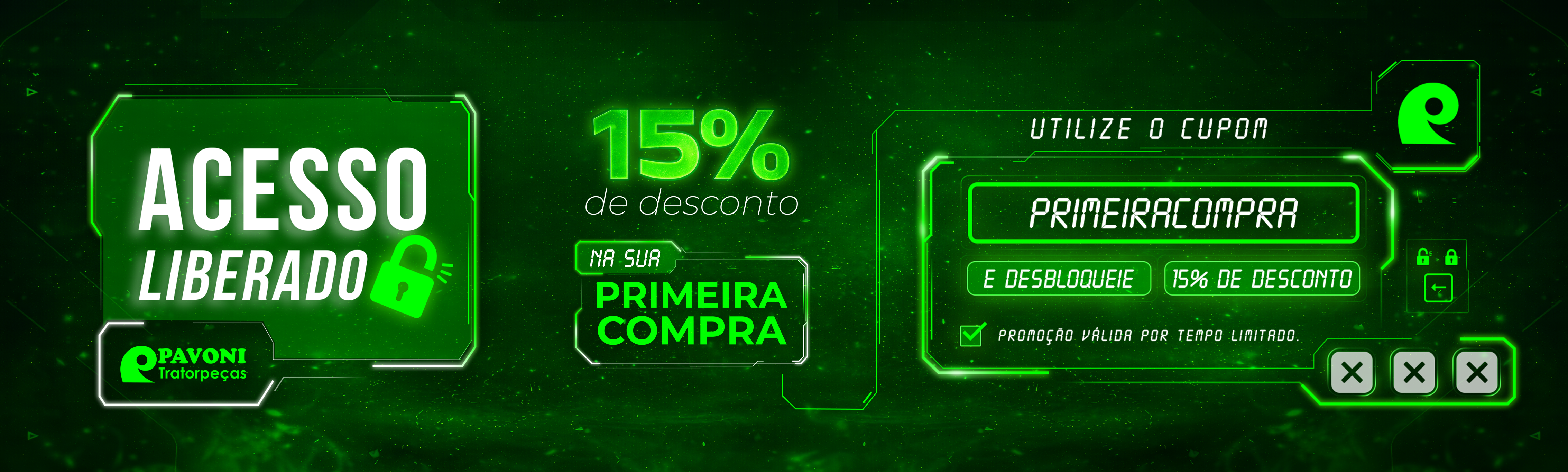 15% Desconto Campanha